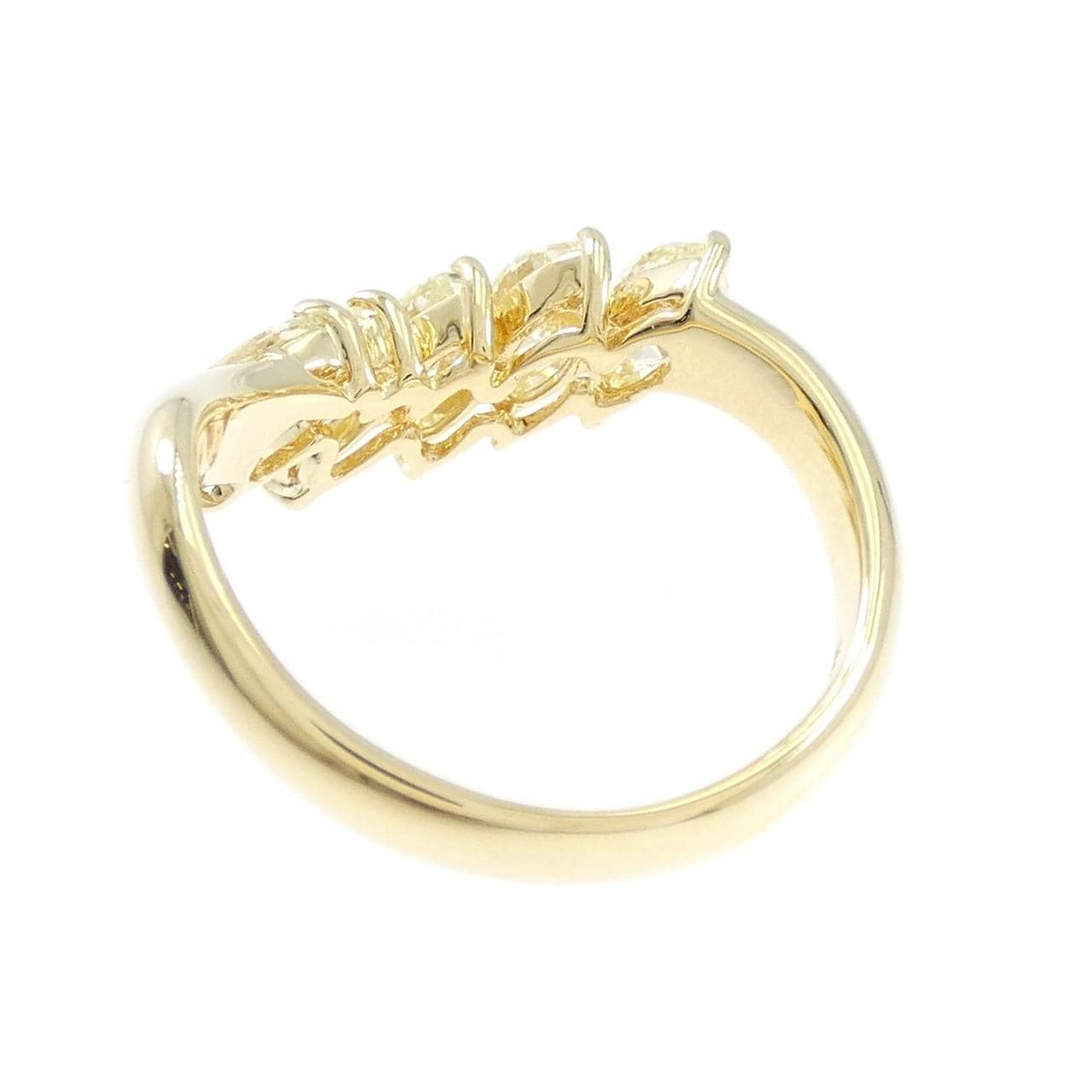 K18YG ダイヤモンド リング 1.19CT