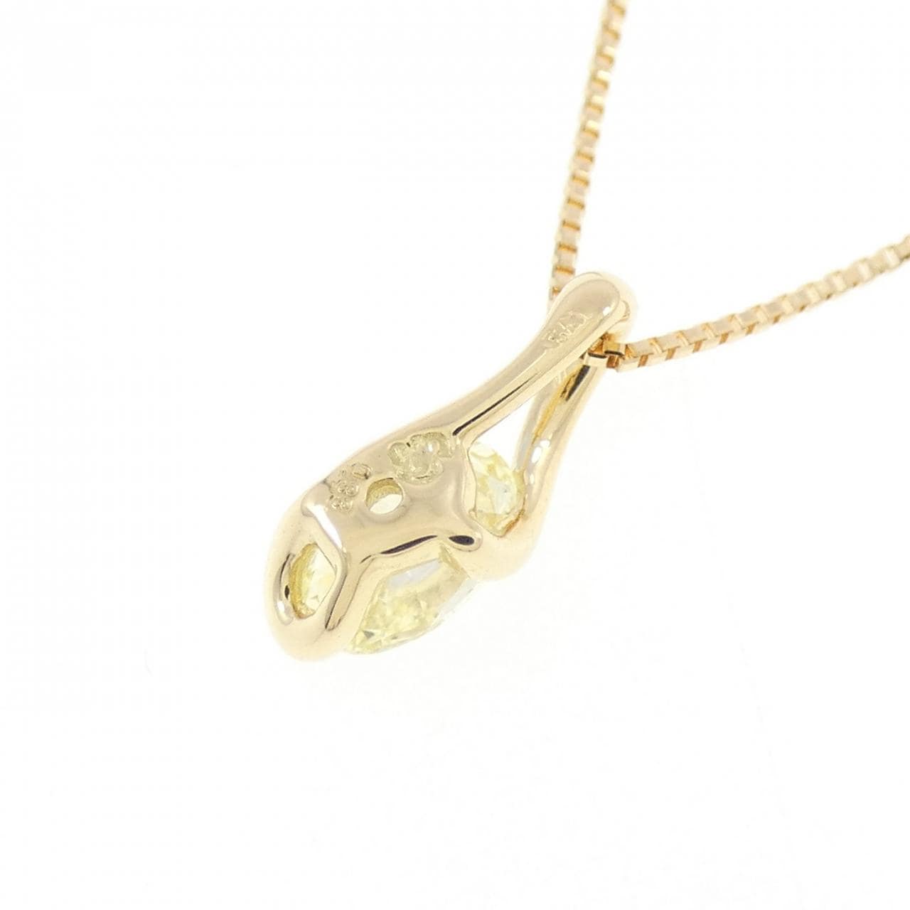 K18YG ダイヤモンド ネックレス 0.33CT