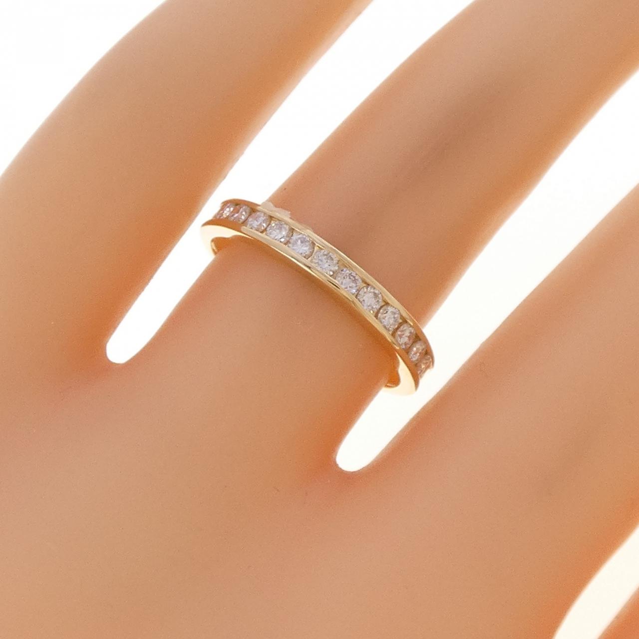 【リメイク】K18YG ダイヤモンド リング 0.30CT