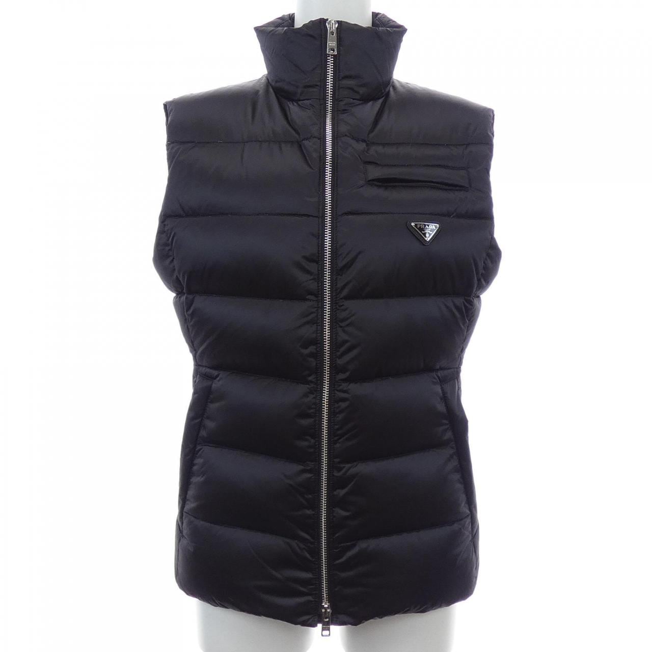 プラダ PRADA トライアングルロゴ 290546 R152 1DAB ダウンベスト