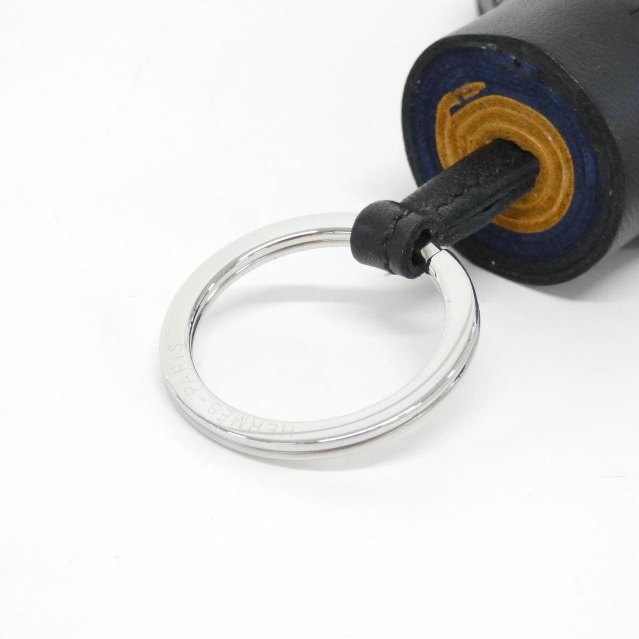 【未使用品】エルメス カルメン トリコロール 079018CJ キーリング