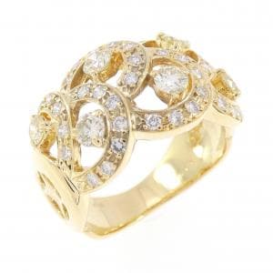 K18YG ダイヤモンド リング 1.15CT
