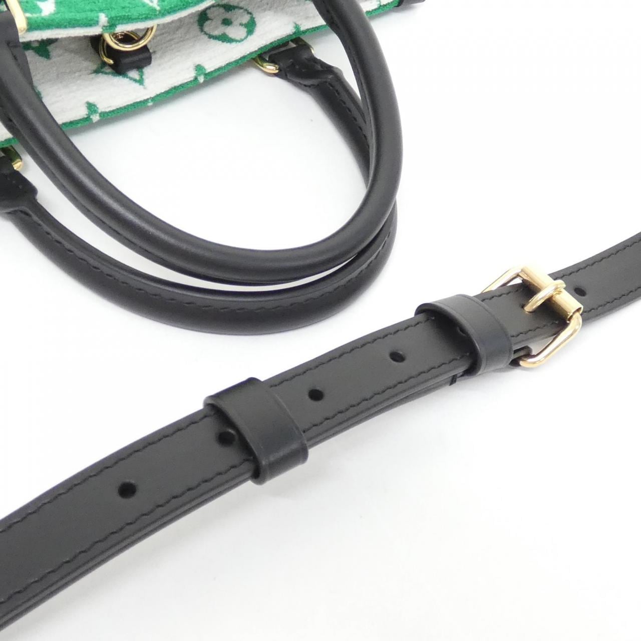 ルイヴィトン モノグラム ジャカード ベルベット オンザゴー PM M46216 バッグ