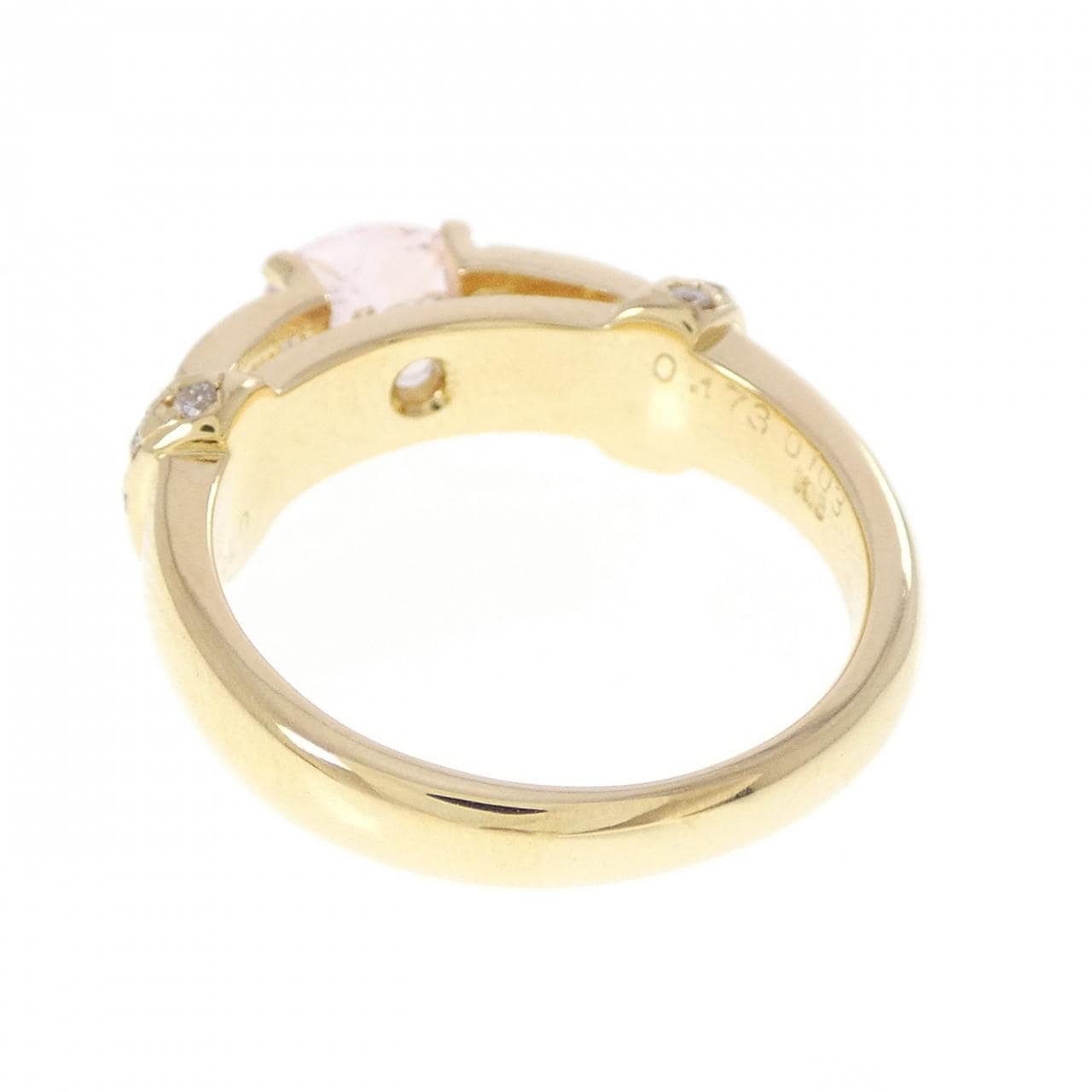 K18YG サファイヤ リング 0.788CT