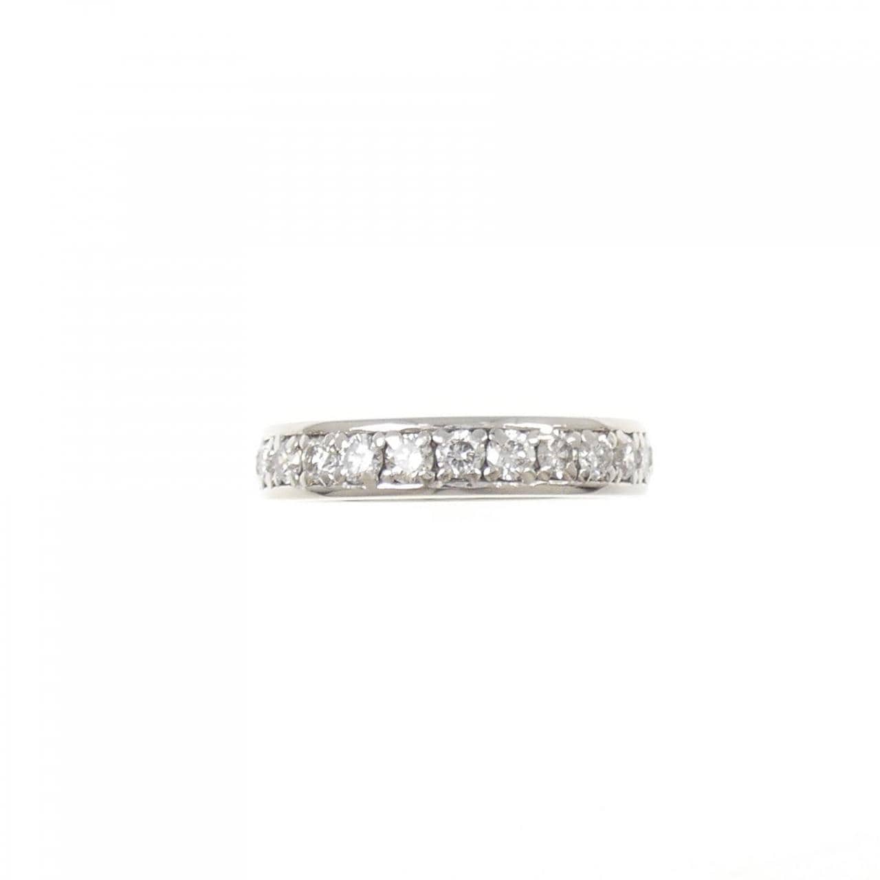PT900 ハーフエタニティ ダイヤモンド リング 1.00CT