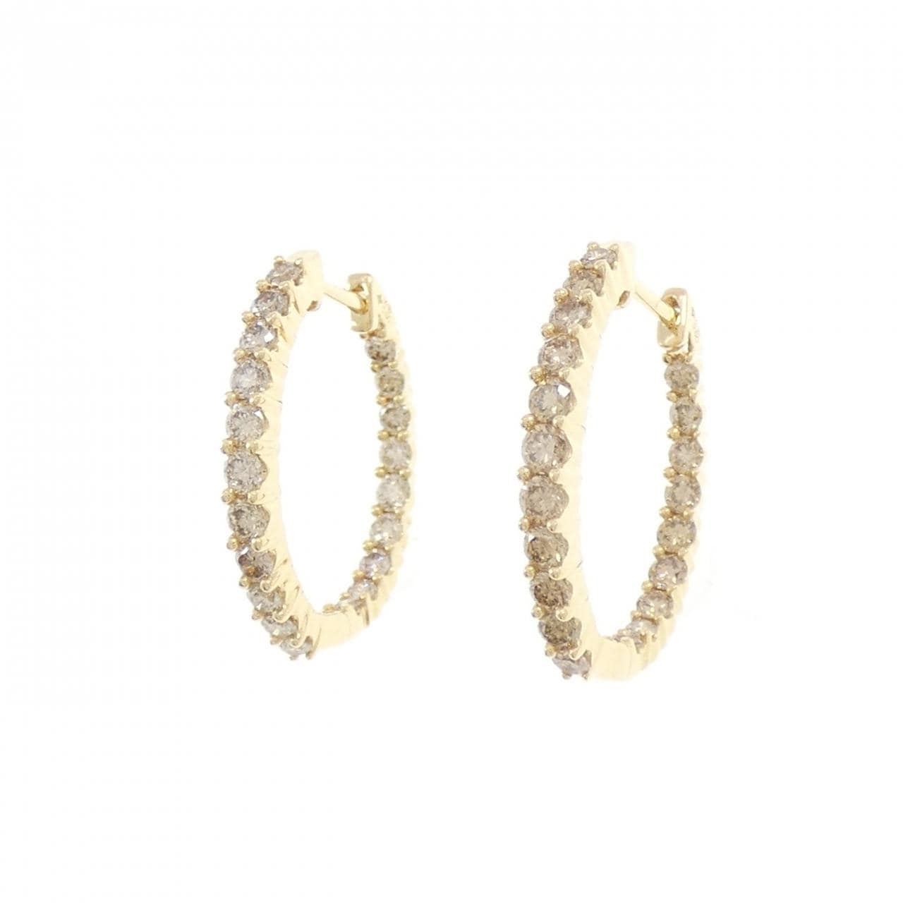 ジーエスティービー ダイヤモンド ピアス 1.00CT