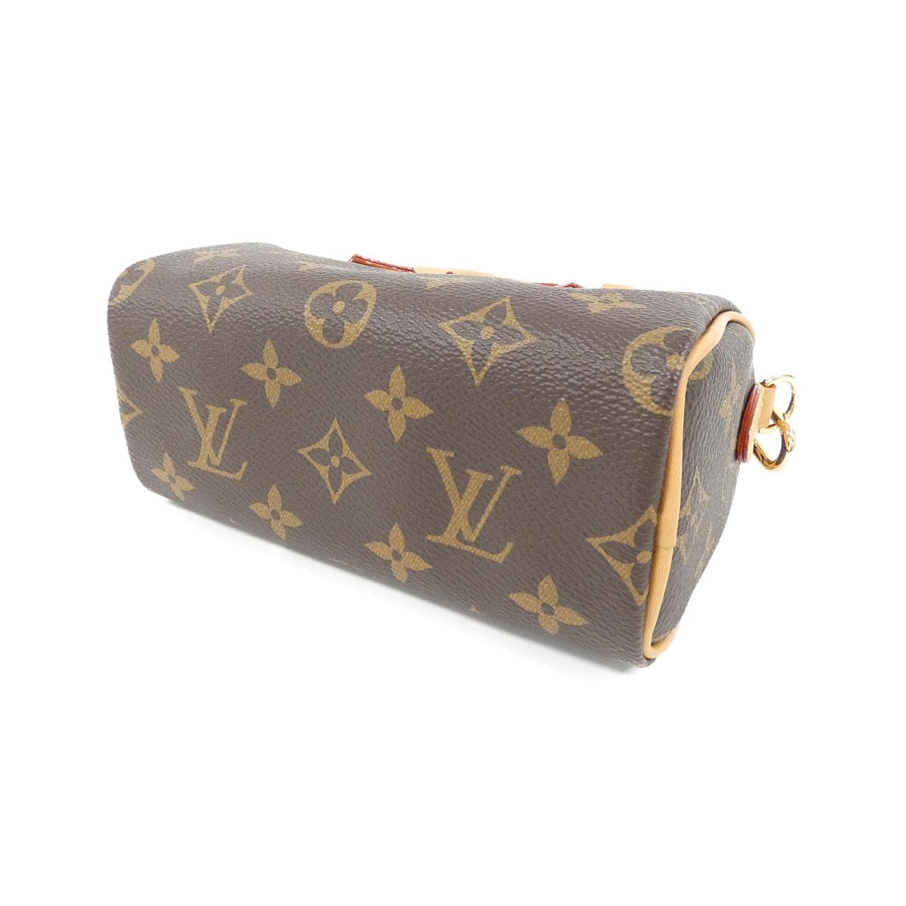 LOUIS VUITTON Monogram Nano Speedy M81085 Boston Bag