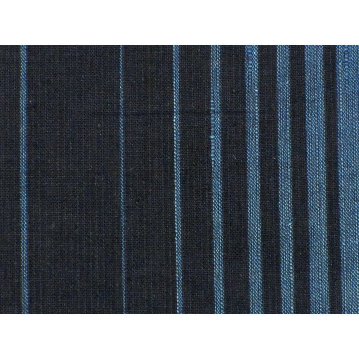 【未使用品】着尺反物　片貝木綿　紺仁【小千谷】