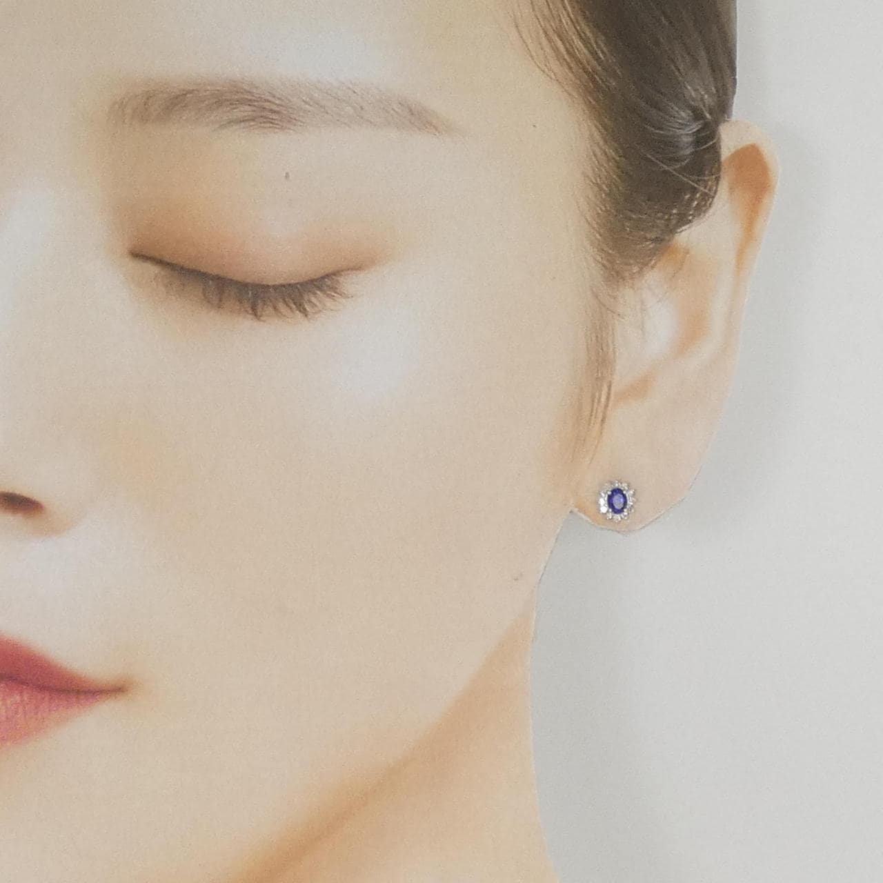 PT900 サファイヤ ピアス