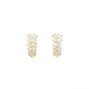 K18YG ダイヤモンド ピアス 0.72CT