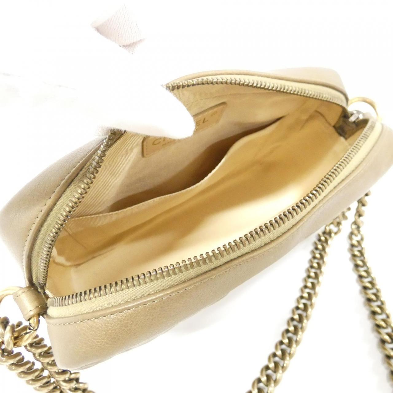 シャネル CCクラウン ライン 67492 ショルダーバッグ