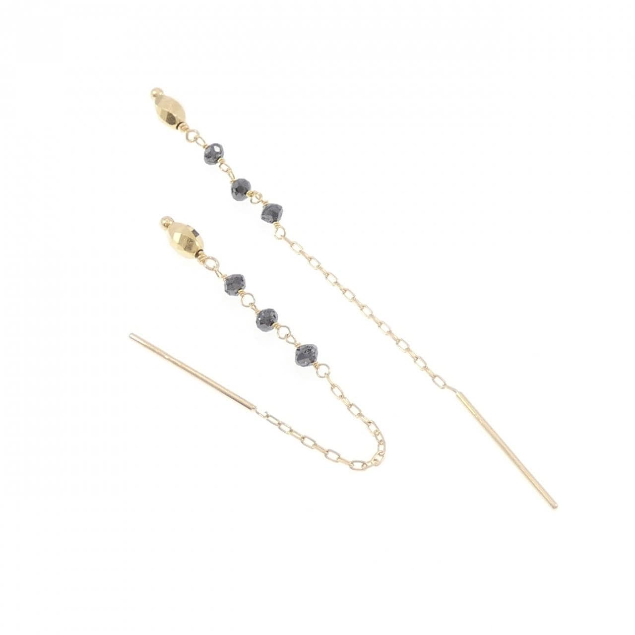 K18YG ダイヤモンド ピアス 0.60CT