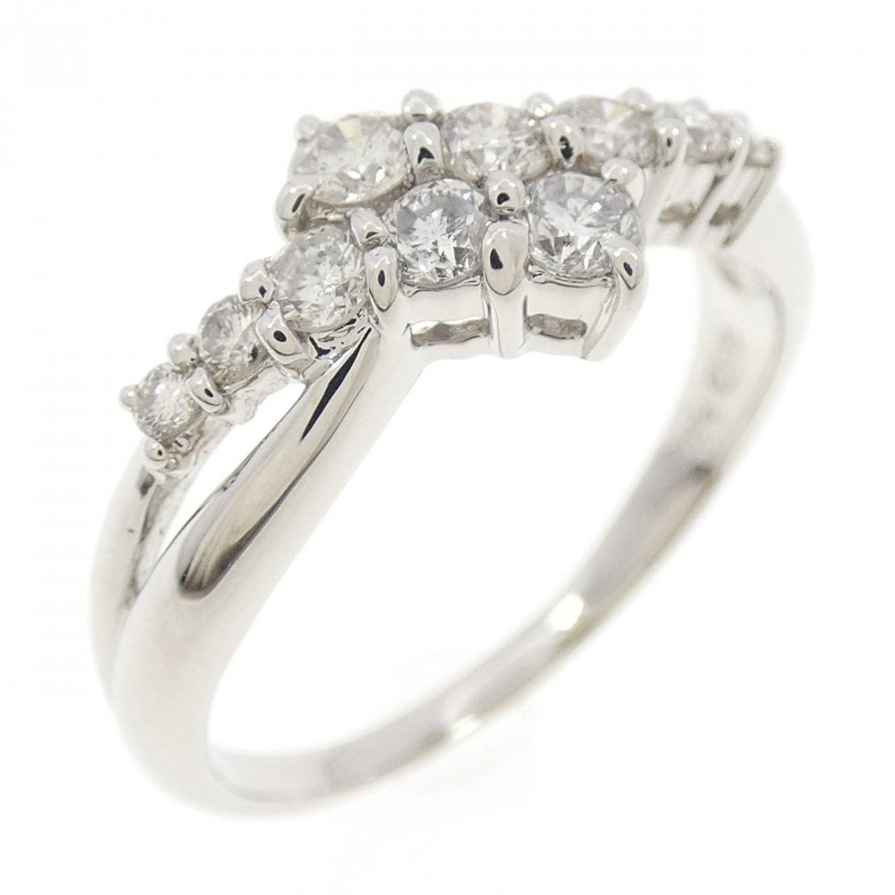 PT900 ダイヤモンド リング 0.50CT