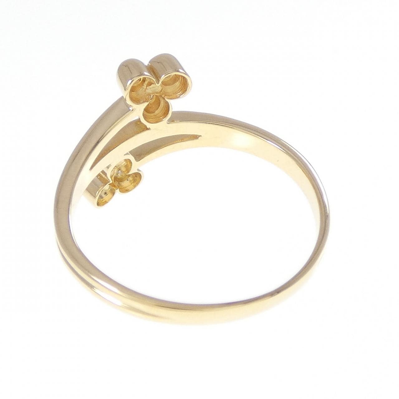 K18YG ダイヤモンド リング