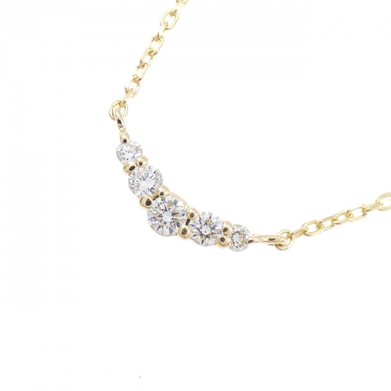 ヴァンドーム ダイヤモンド ネックレス 0.11CT