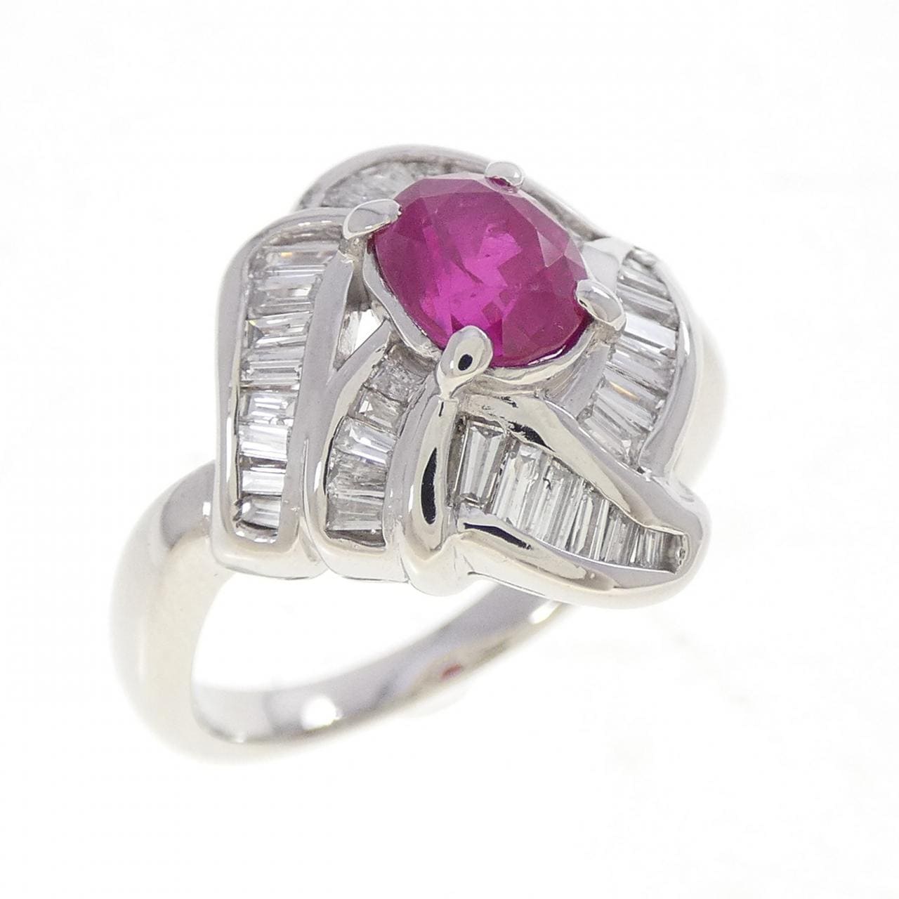PT900 ルビー リング 1.13CT