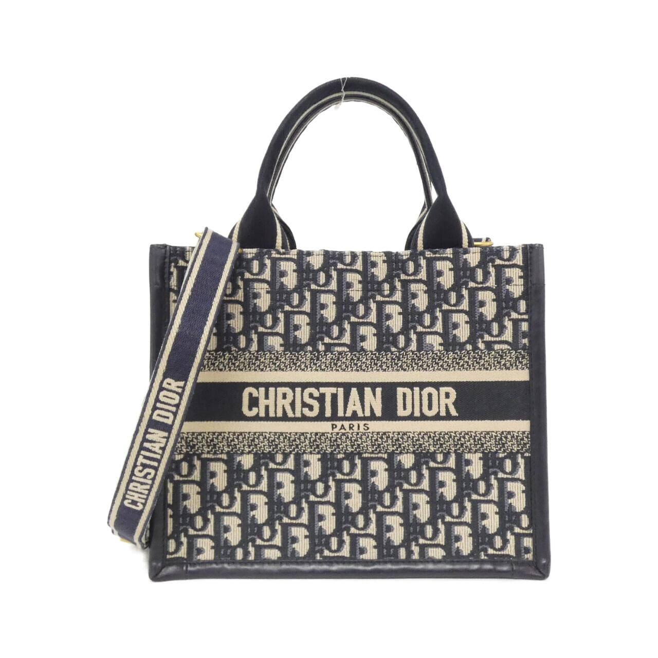 クリスチャンディオール DIOR OBLIQUE ディオール ブック トート スモール M1325CZBB バッグ