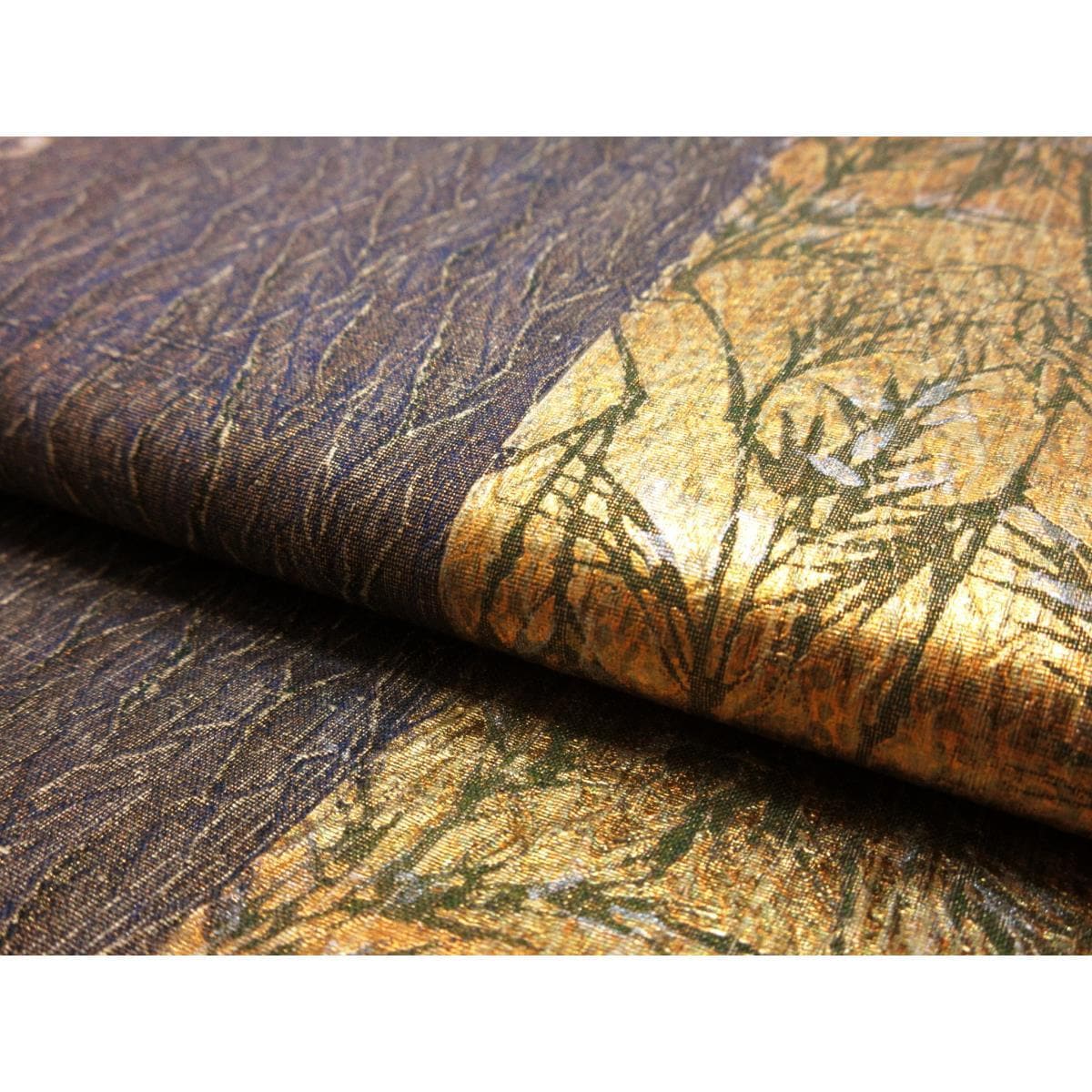 Fukuro obi dyed obi Zento pattern