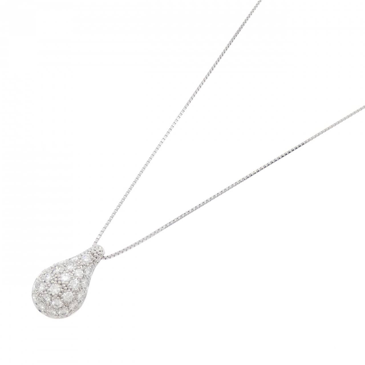 PT900/PT850 ダイヤモンド ネックレス 0.754CT