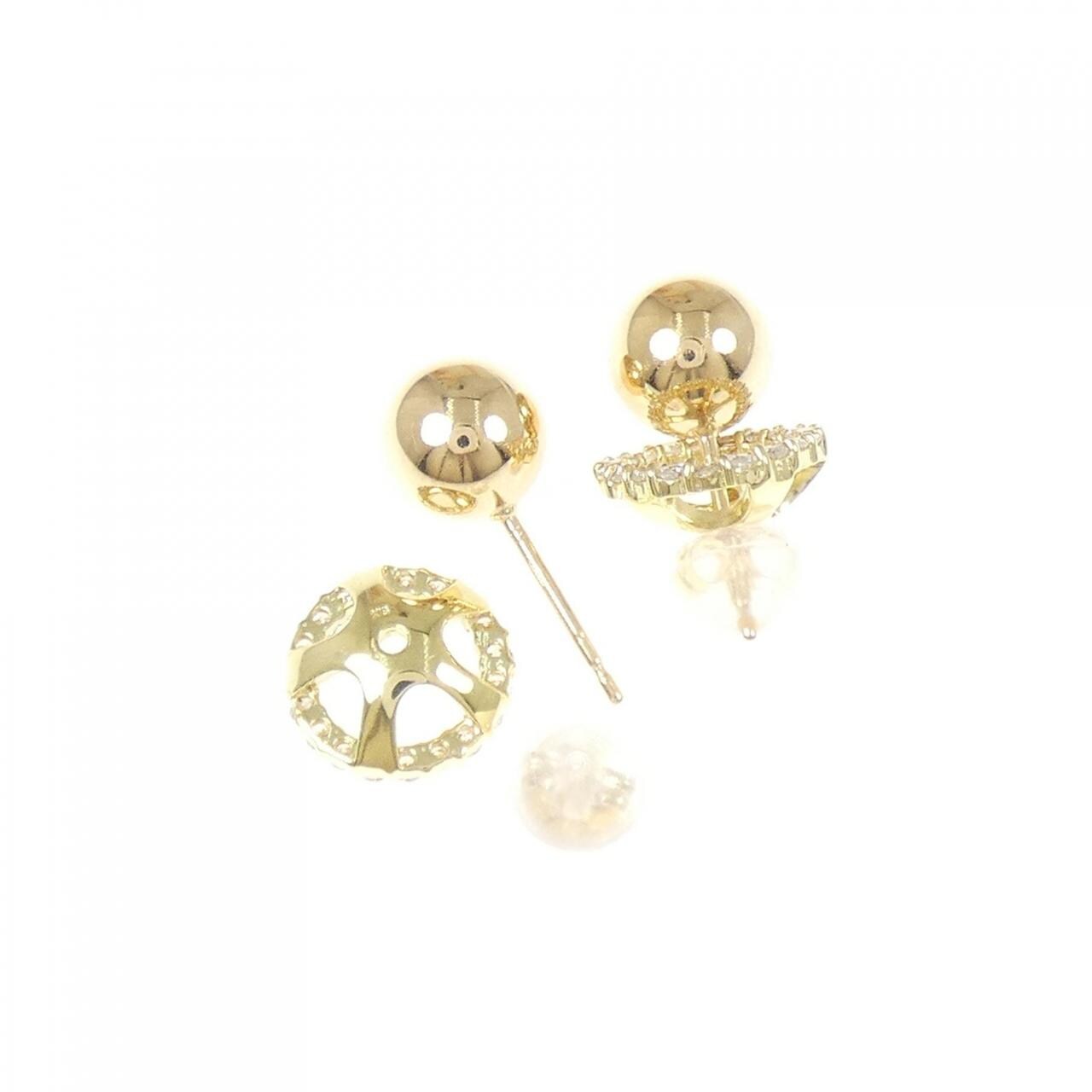 K18YG 2WAY ダイヤモンド ピアス