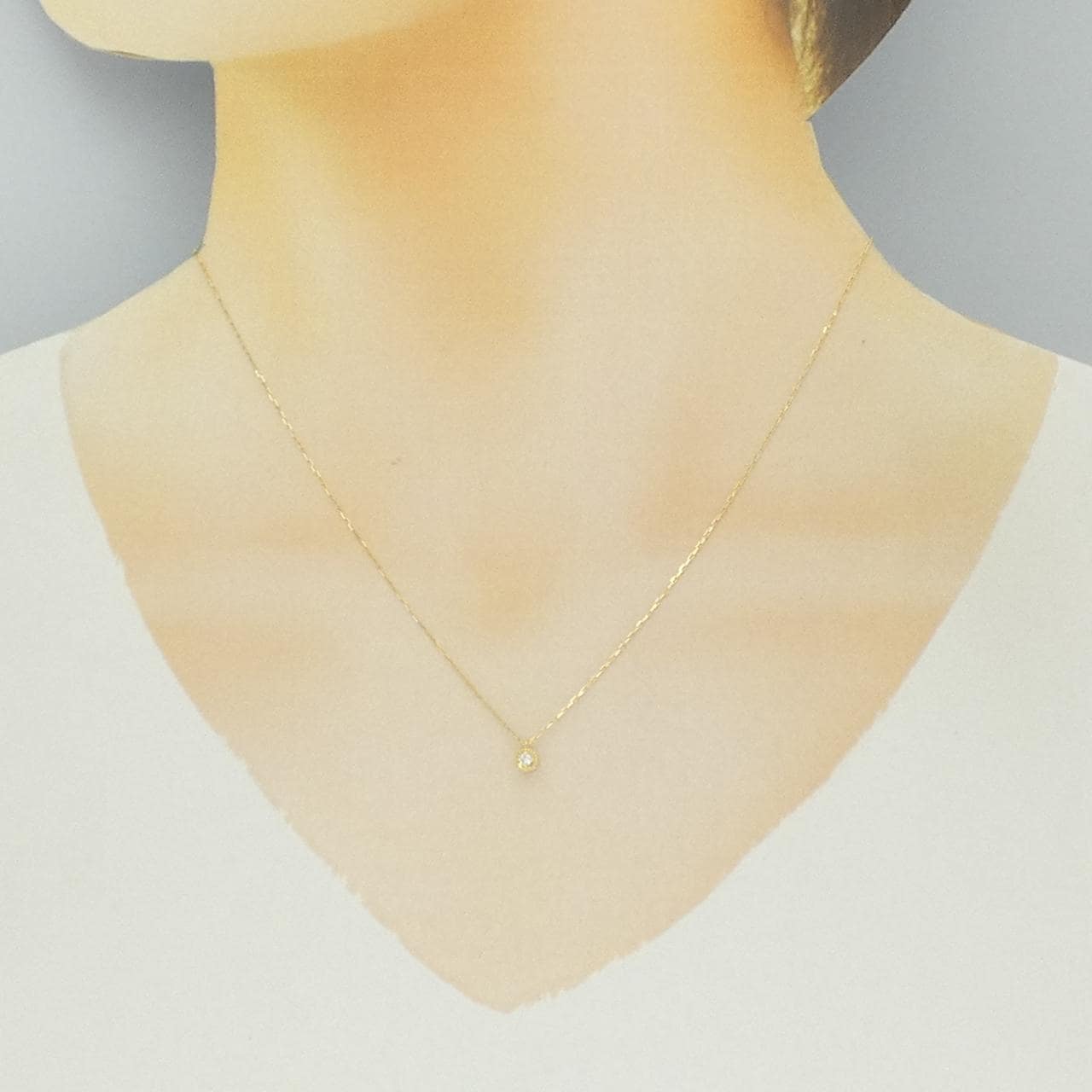 フェスタリア ダイヤモンド ネックレス 0.03CT