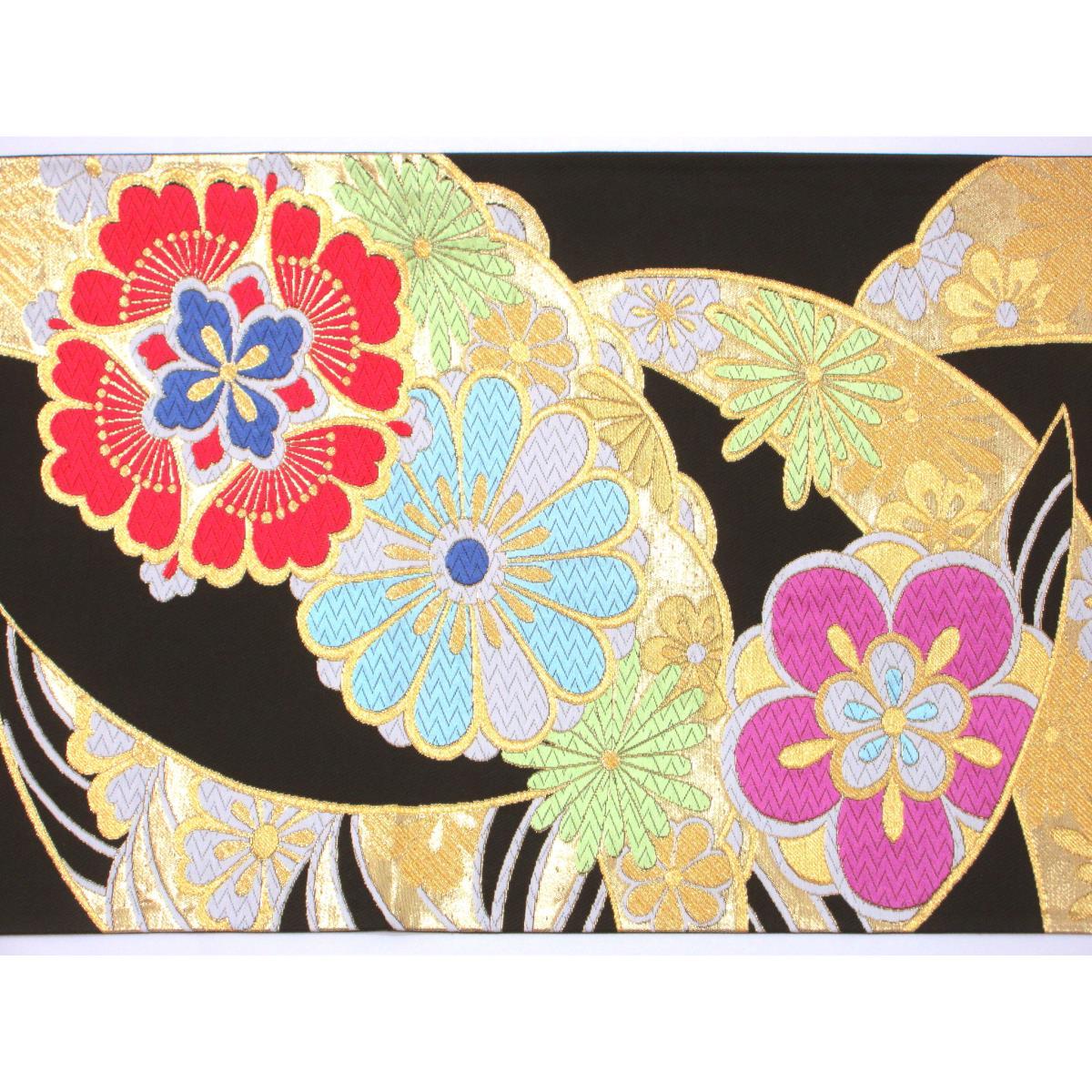 袋帯　芯なし仕立