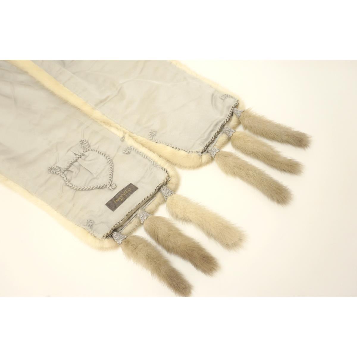 【未使用品】毛皮ストール　ミンク