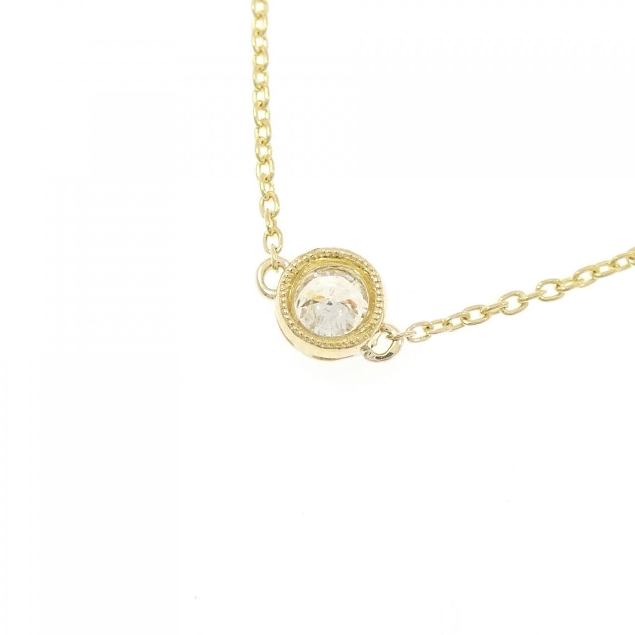 K18YG ダイヤモンド ネックレス 1.52CT