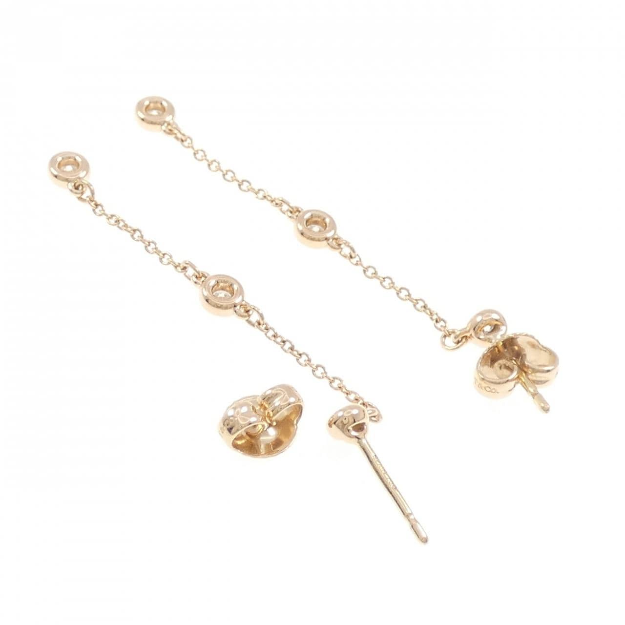 ティファニー バイザヤード ドロップ ピアス