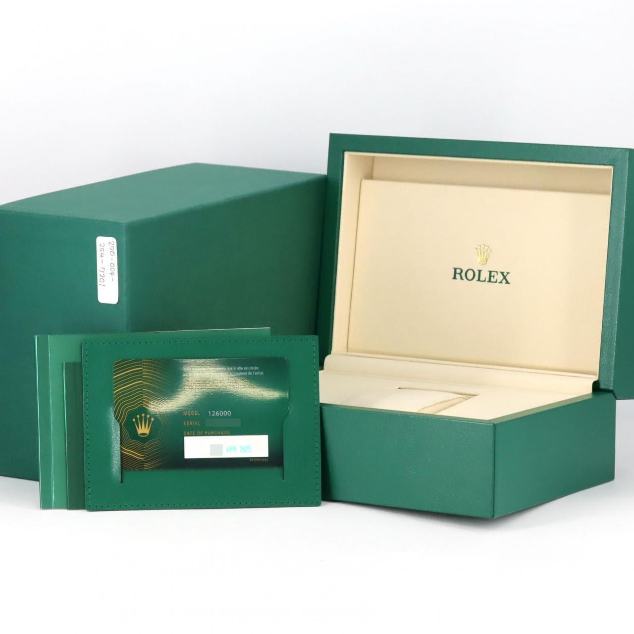 ロレックス オイスターパーペチュアル 126000 SS 自動巻 ランダム番