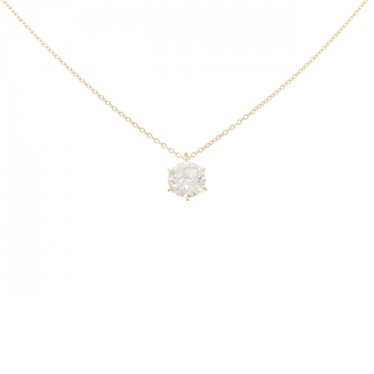 【リメイク】K18YG ダイヤモンド ネックレス 1.127CT I I1 Good
