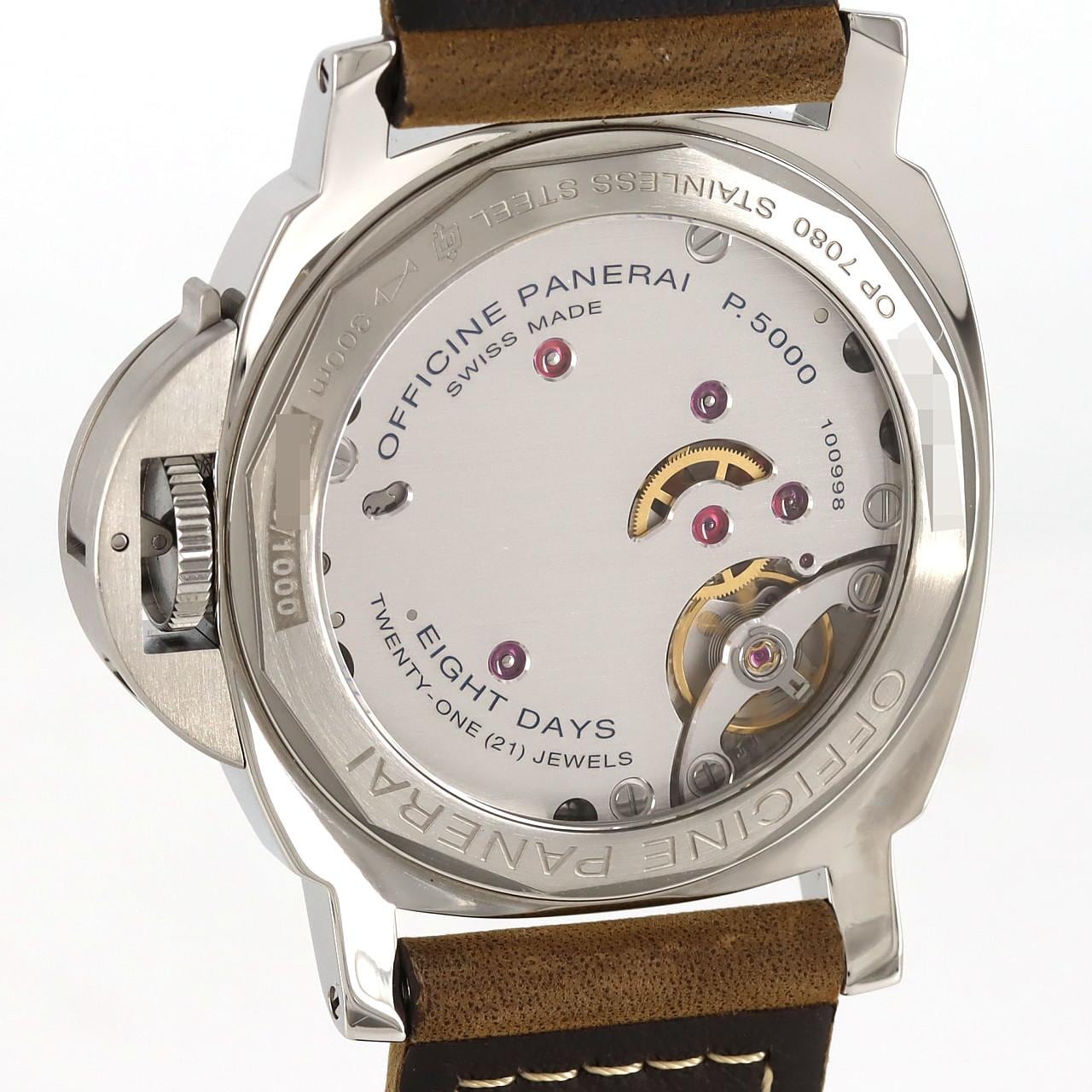 PANERAI Luminor Base 8DAYS Acciaio PAM00914 SS手动上弦