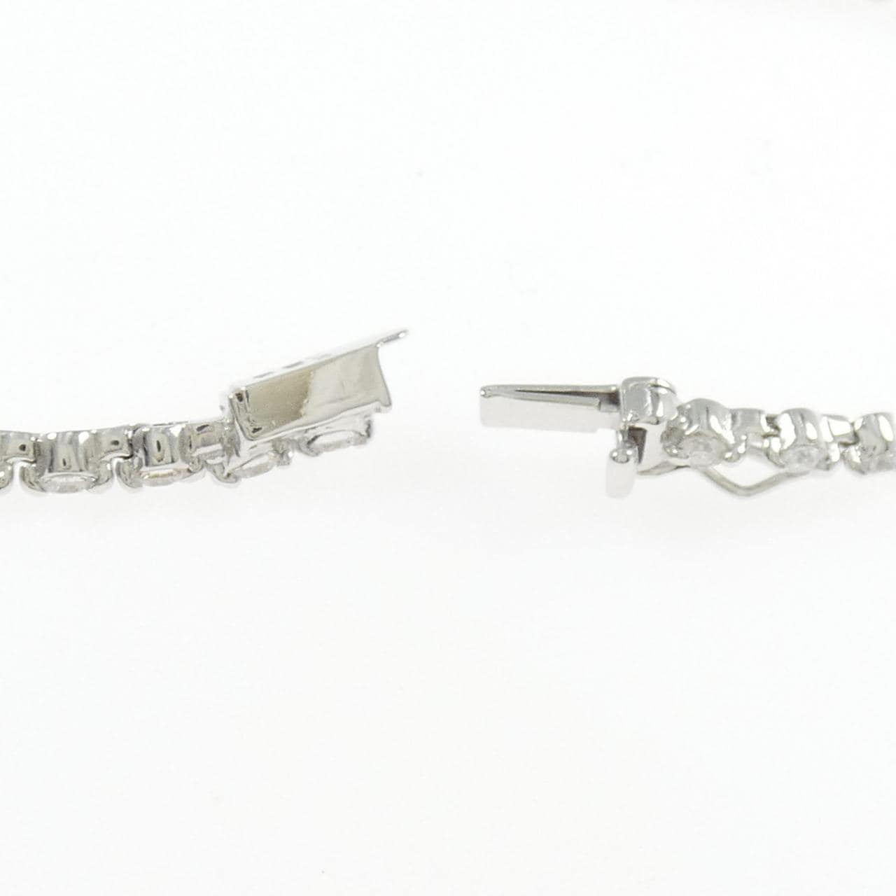 K18WG ダイヤモンド ブレスレット 2.00CT