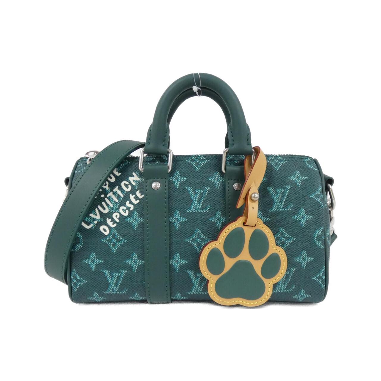 ルイヴィトン モノグラム ヘリテージ キーポル バンドリエール 25cm M12684 ボストンバッグ