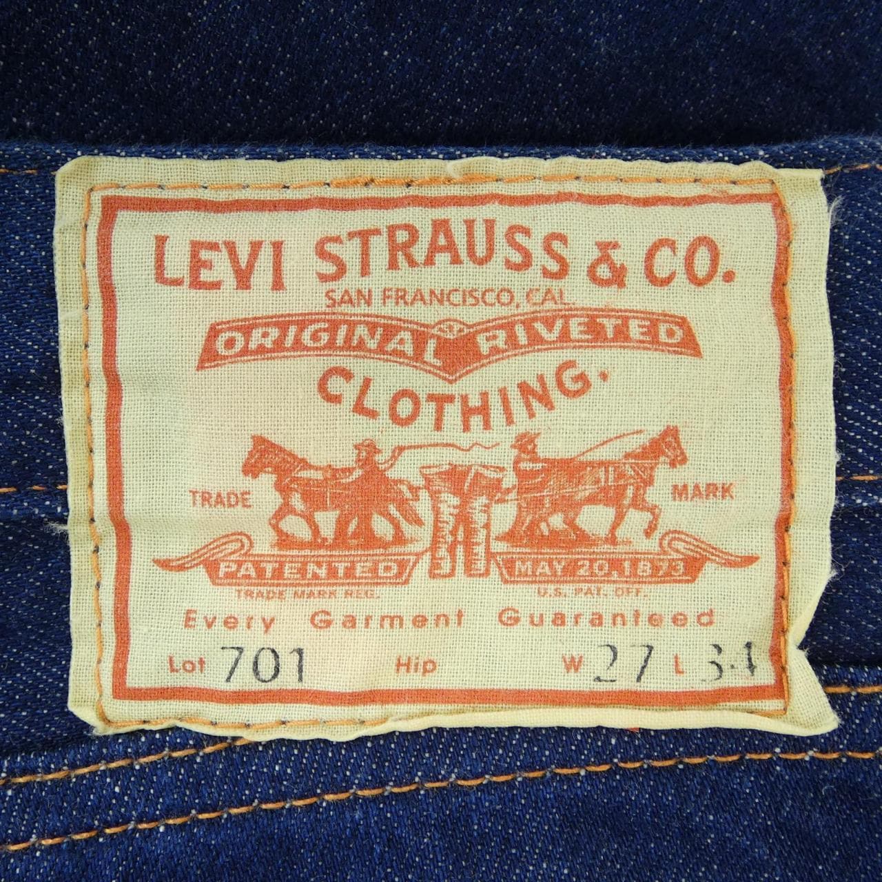 リーバイスヴィンテージクロージン LEVI'S VINTAGE CLOTHING ジーンズ