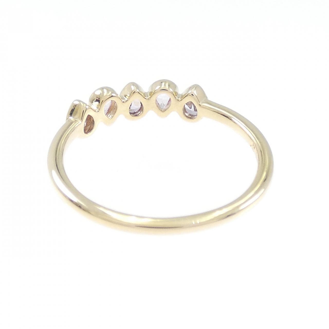 4゜C 合成サファイヤ リング