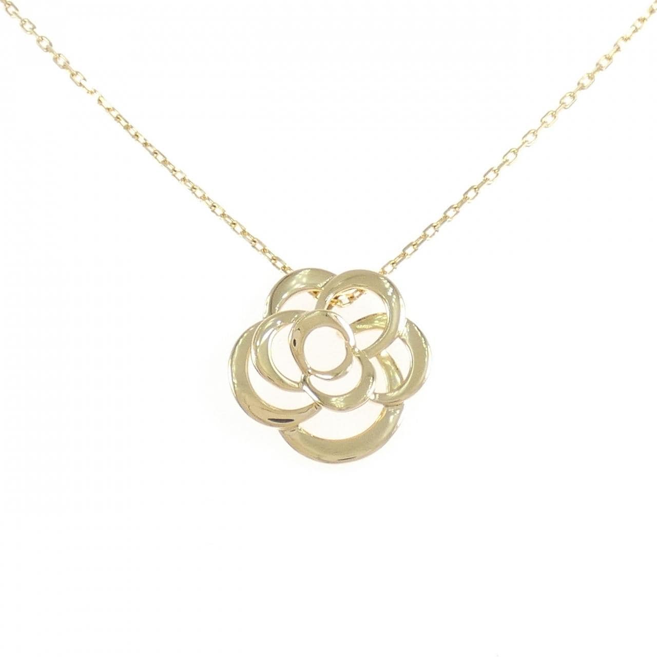 シャネル カメリア ネックレス