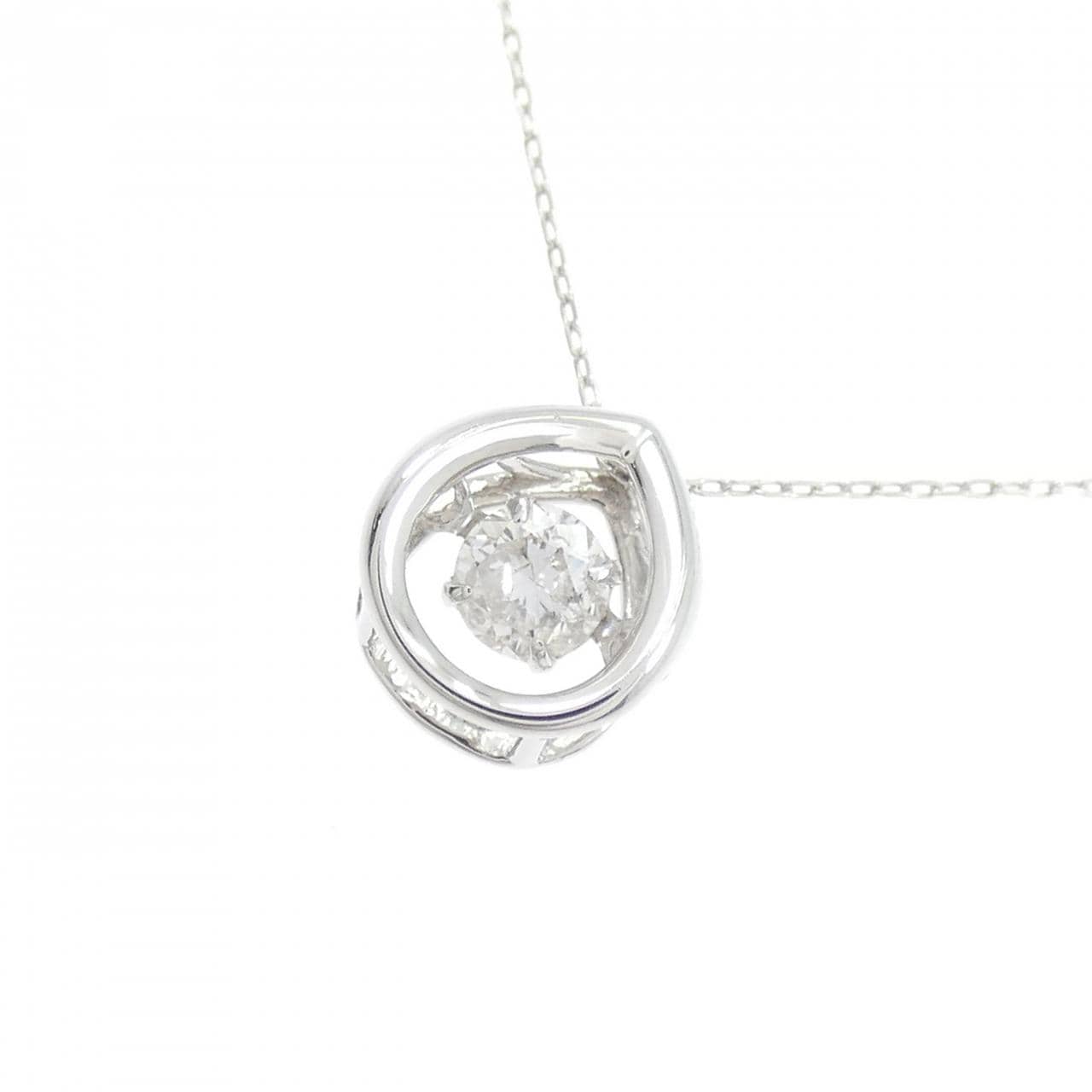 PT900/PT850 ダイヤモンド ネックレス 0.20CT