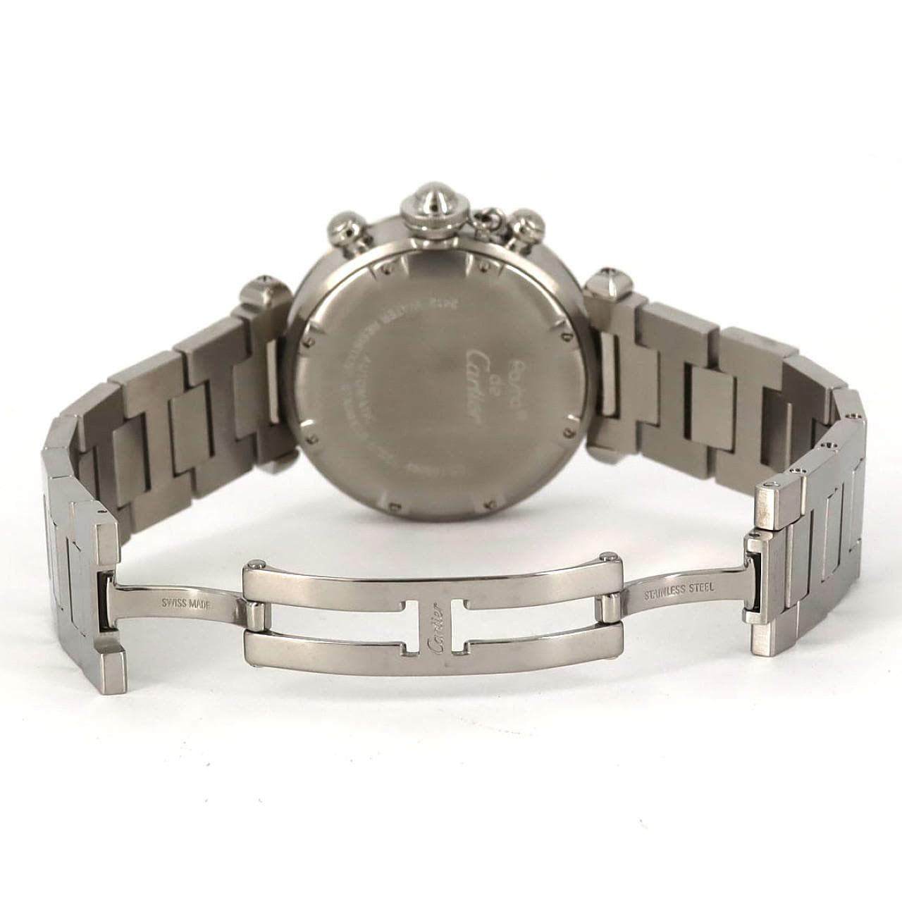 カルティエ パシャCクロノグラフ W31048M7 SS 自動巻