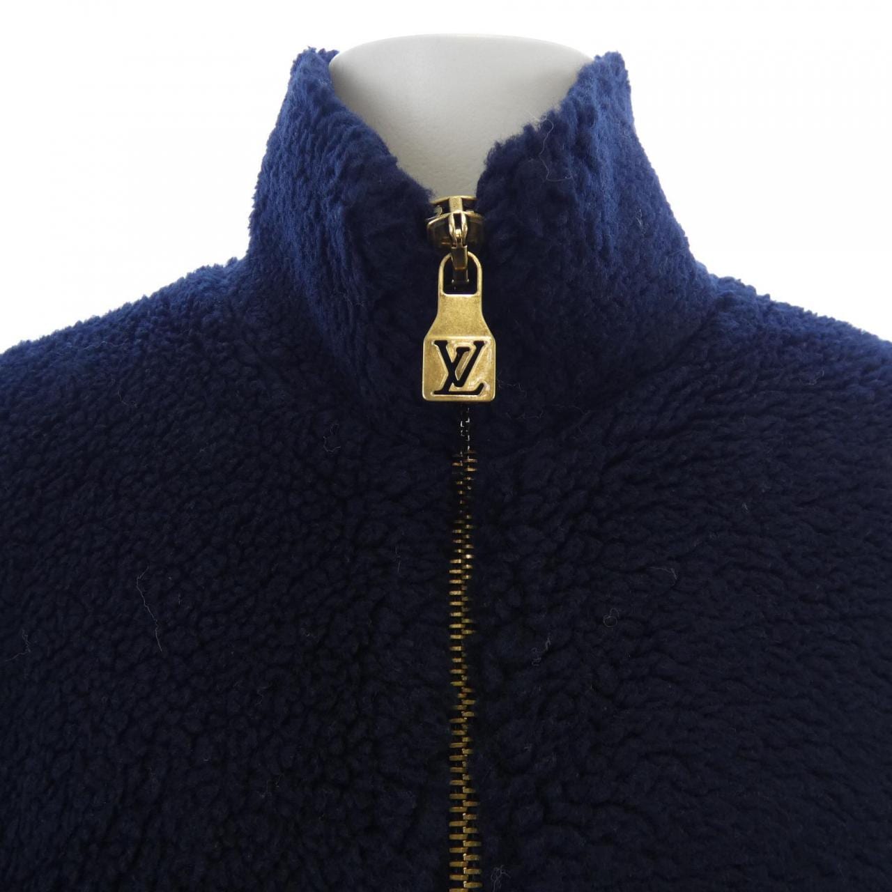 ルイヴィトン LOUIS VUITTON レザーパッチフリースブルゾン HSY42WTDK ブルゾン