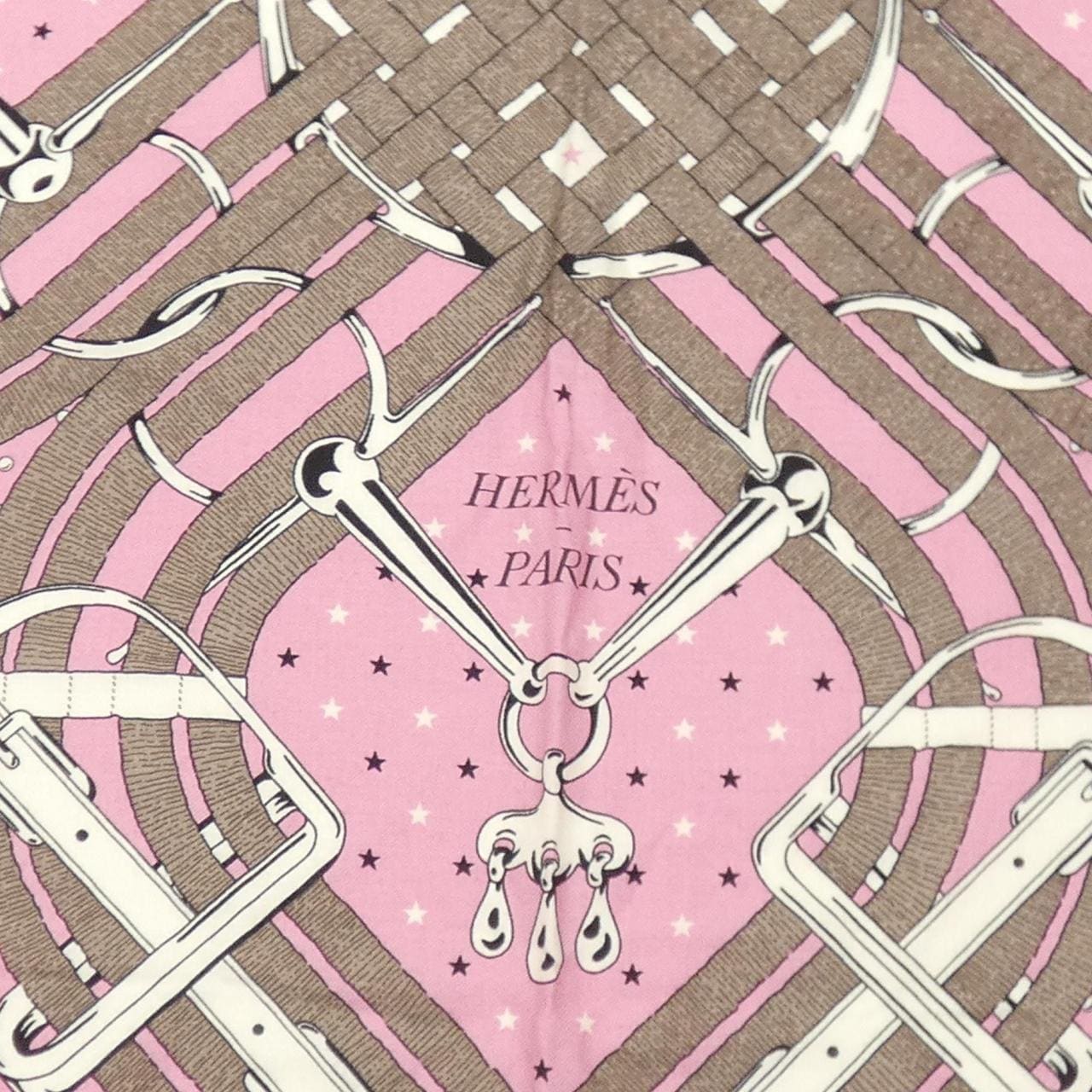 エルメス HERMES MORS A JOUETS BANDANA H244354S カレジェアン140 ショール