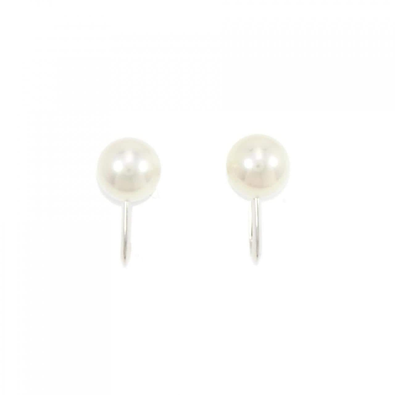 MIKIMOTO Akoya pearl earrings 7.2mm