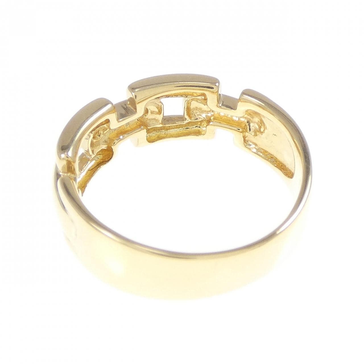 K18YG ダイヤモンド リング 0.03CT