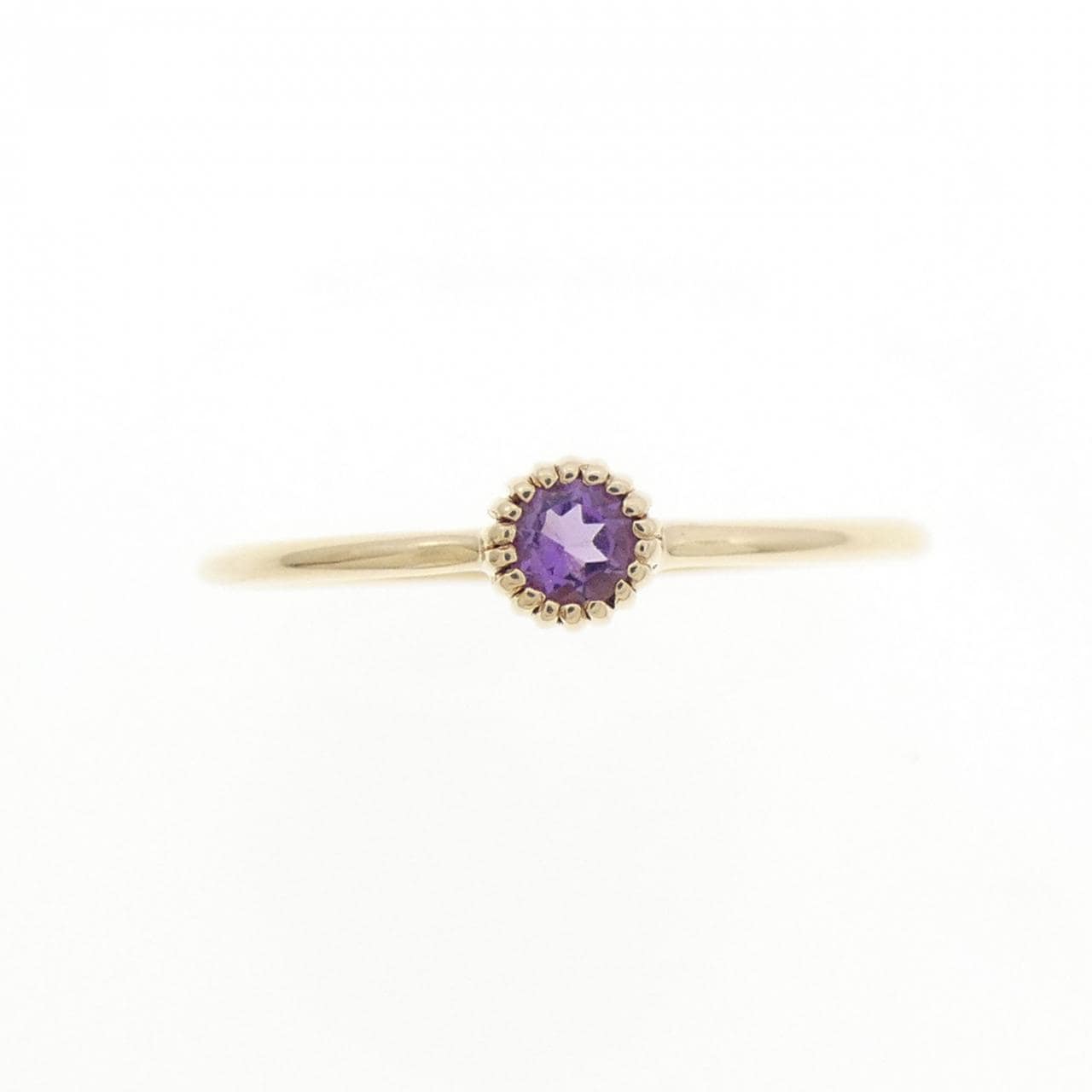 K10YG アメジスト リング