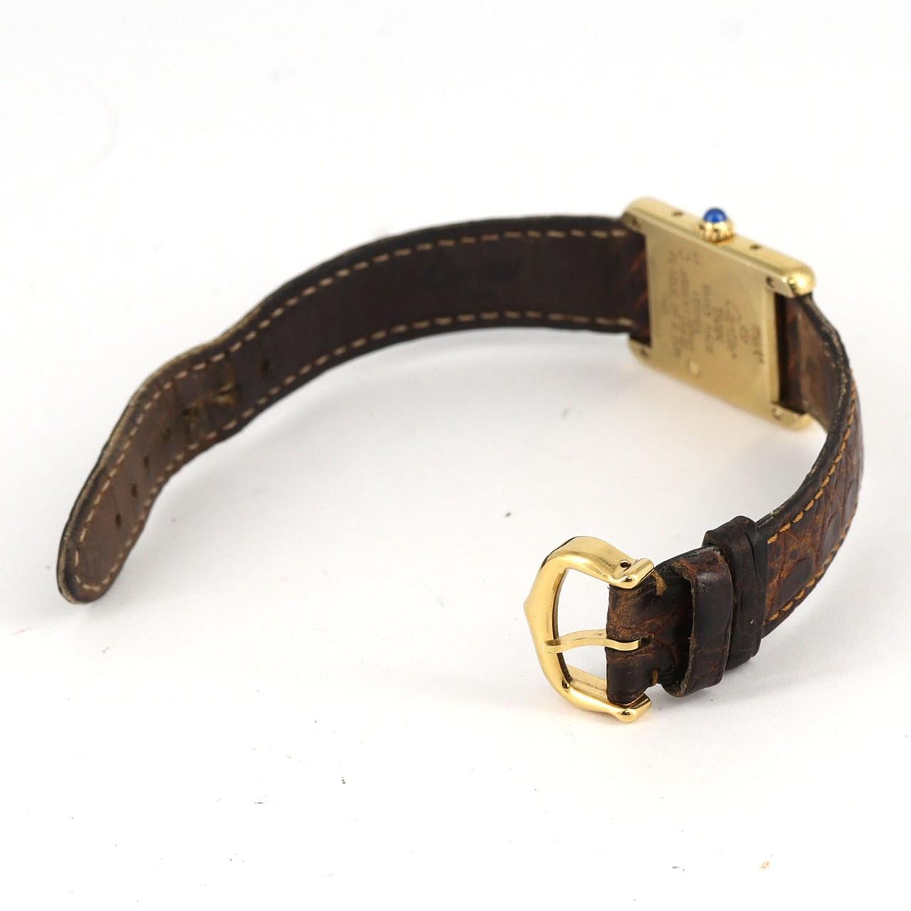 【ノーメンテナンス特価】カルティエ マストタンクSM GP W1003153 GP クォーツ