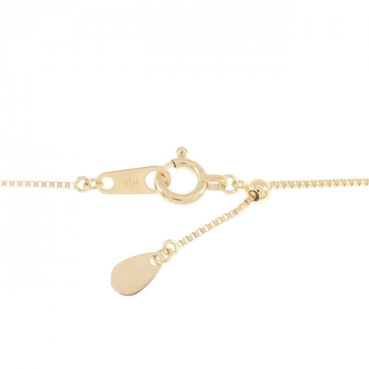 K18YG ダイヤモンド ネックレス 1.56CT