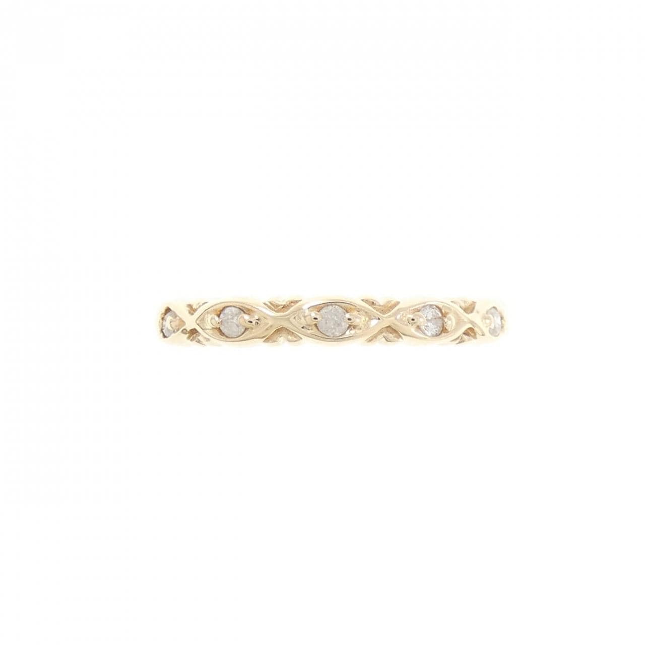 アガット ダイヤモンド リング 0.07CT