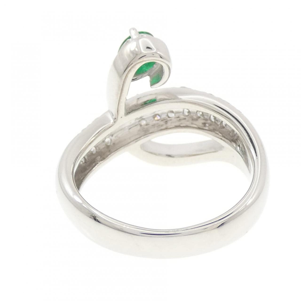 PT900 エメラルド リング 0.25CT