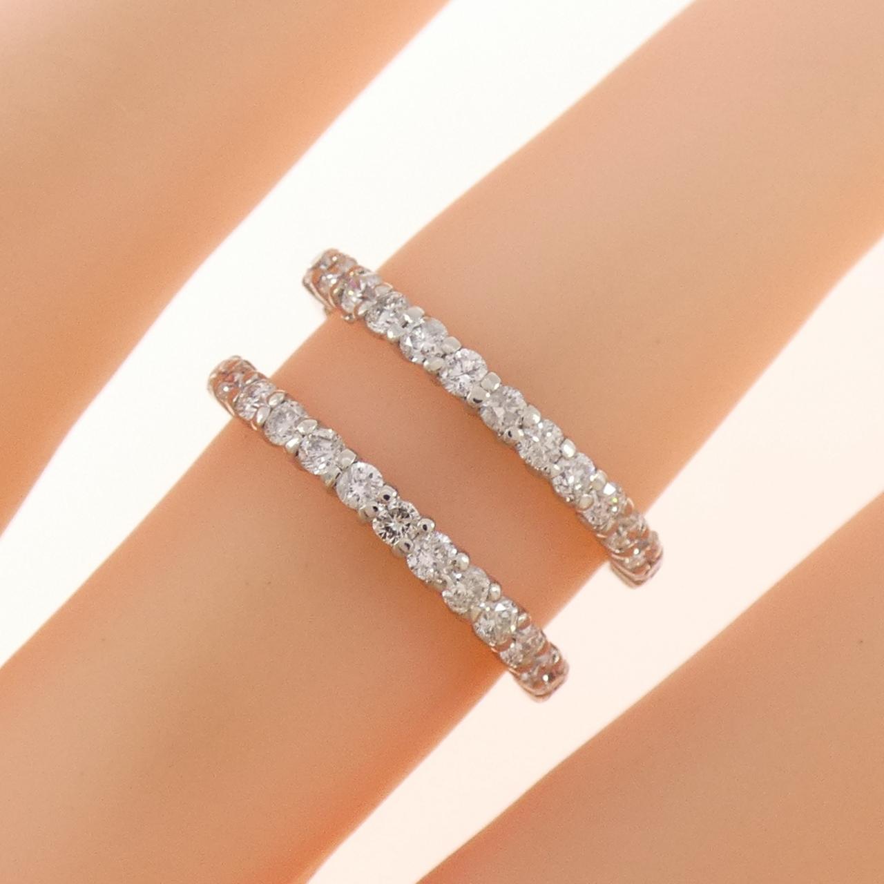 K18WG ダイヤモンド リング 0.52CT
