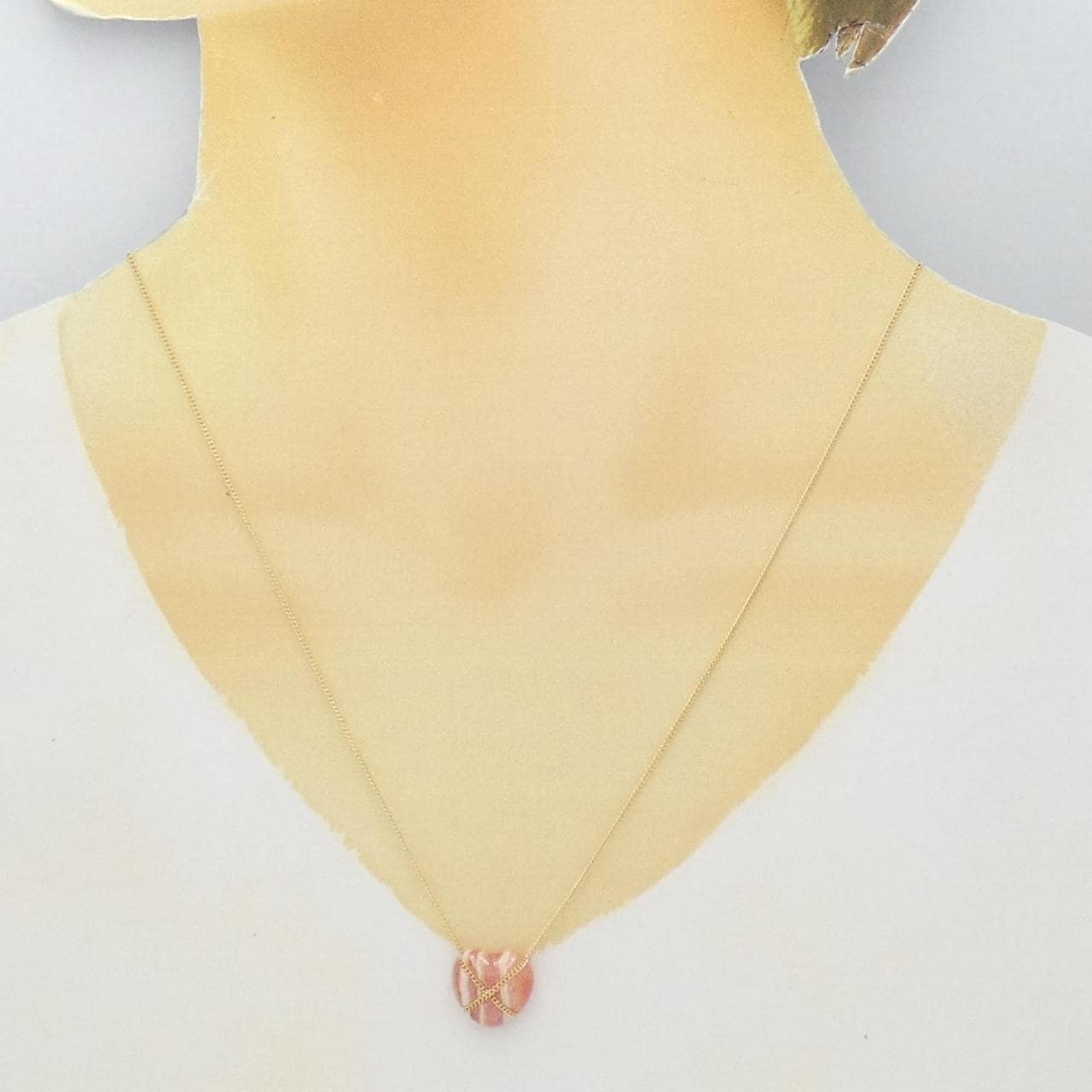 TIFFANY rhodochrosite necklace